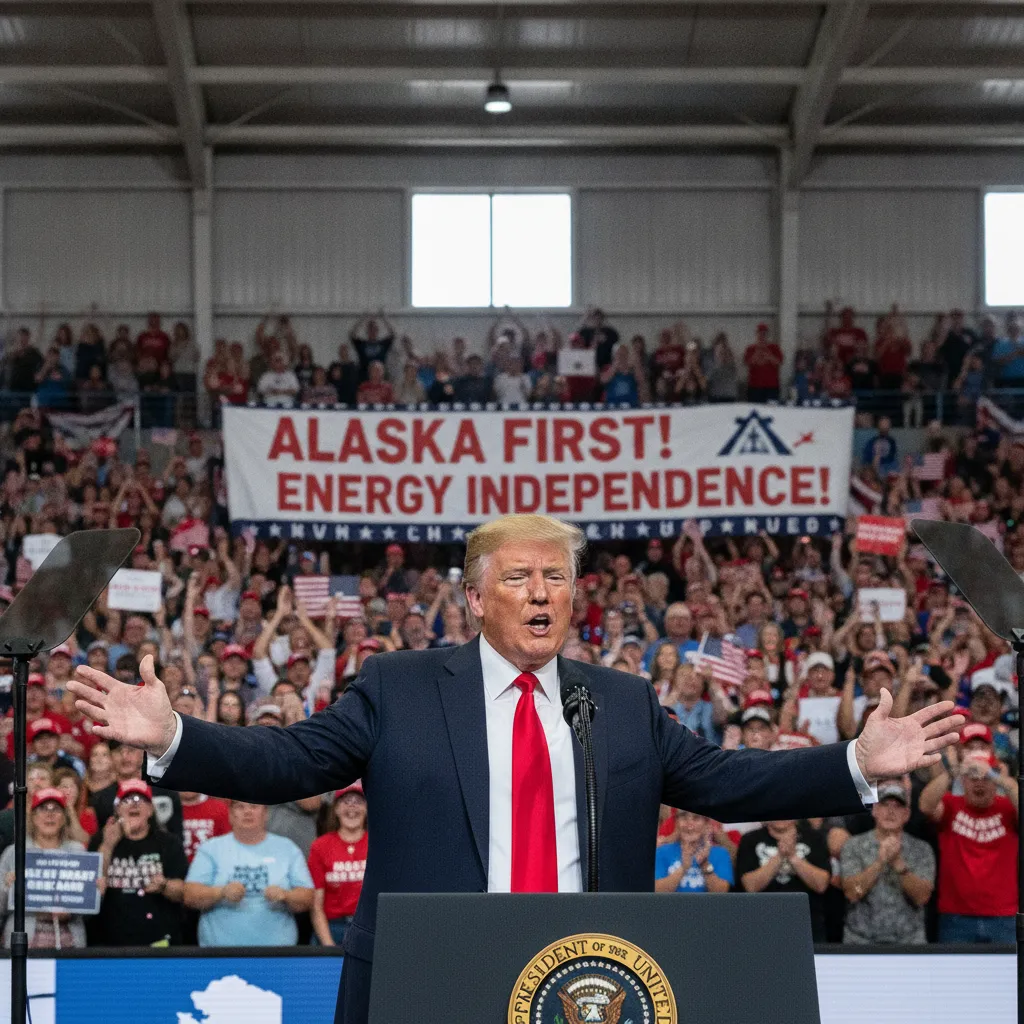 Trump Pledges Global Investment Boost for Alaskan Energy Project During High Stakes Visit